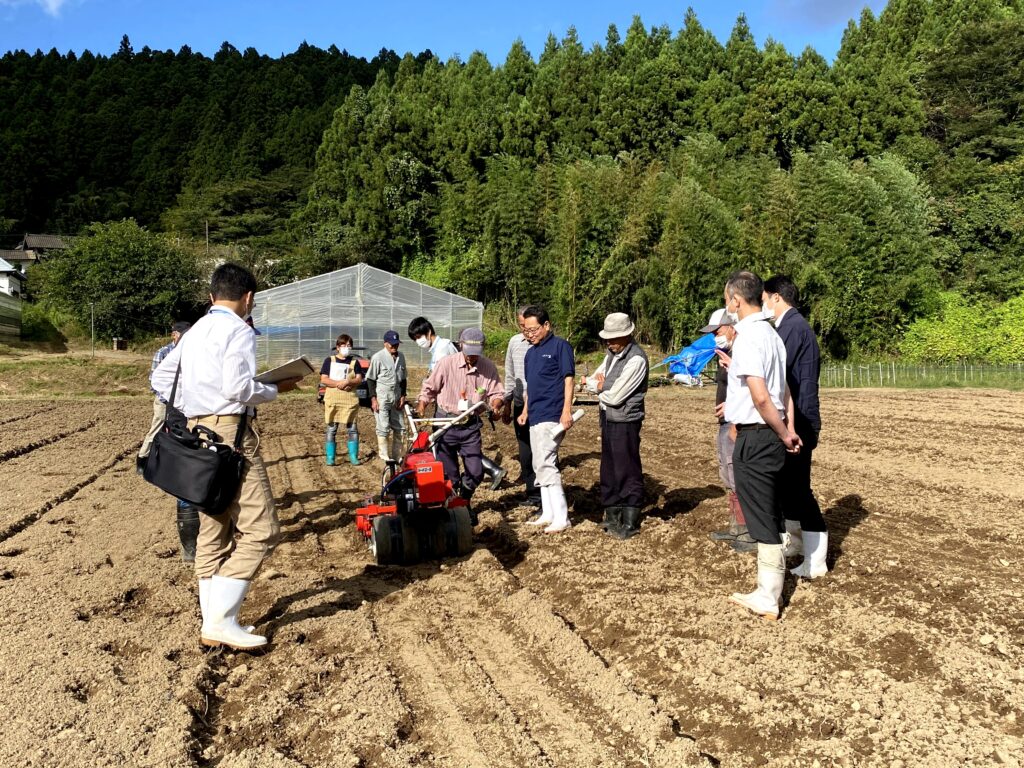 実演会の様子